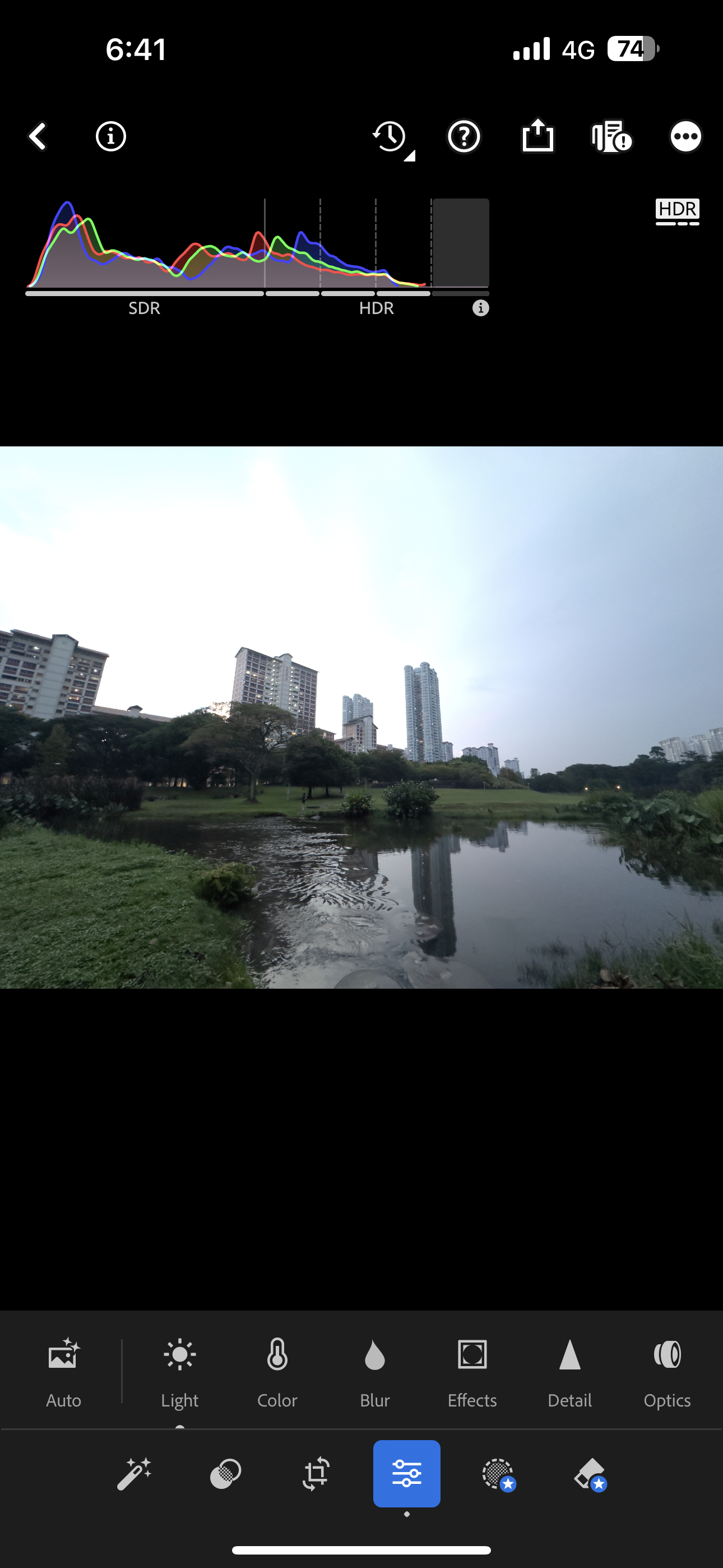 iPhone 14 Pro Max Lightroom